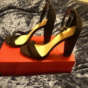 Strappy heels from Express!